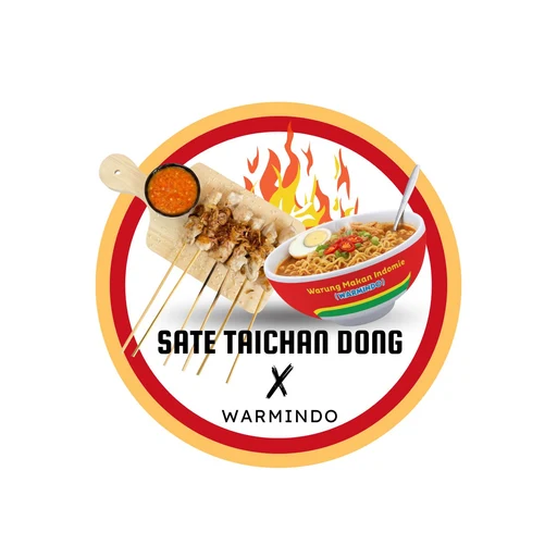 Logo Sate Taichan Dong x Warmindo